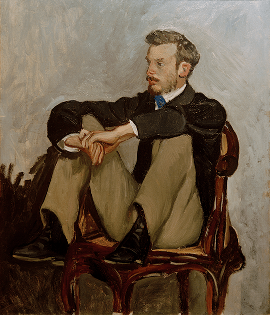 Frederick Bazille, Pierre Auguste Renoir, 1867, Musée d’Orsay, Paris. Image: akg-images